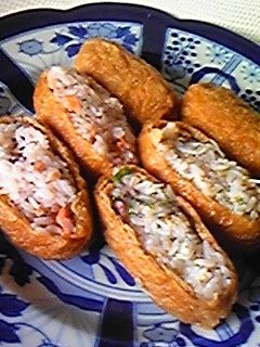 雑穀ごはんで☆変わりいなり☆2種-レシピのメイン写真