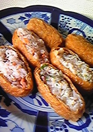 雑穀ごはんで☆変わりいなり☆2種-レシピのメイン写真