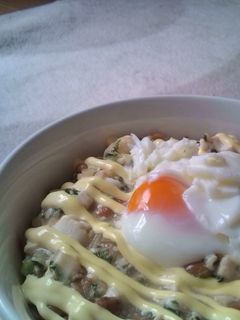 簡単!なっとうふ丼-レシピのメイン写真