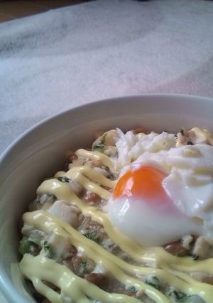 簡単!なっとうふ丼-レシピのメイン写真