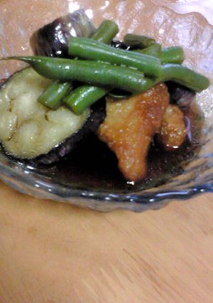 かつおと野菜の簡単さっぱり揚げひたし☆-レシピのメイン写真