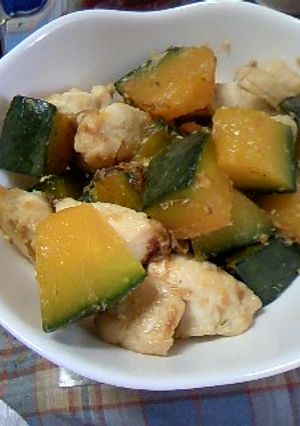 ☆とりムネとかぼちゃの煮物☆-レシピのメイン写真