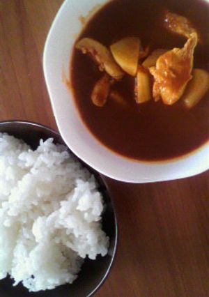 簡単ハヤシカレーライス-レシピのメイン写真