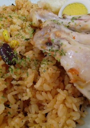 炊飯器でチキンライス！-レシピのメイン写真