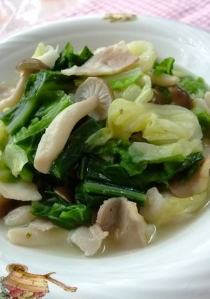キャベツベーコンのクレソル煮-レシピのメイン写真