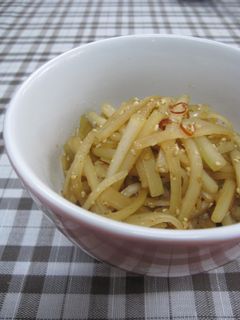 大根の皮できんぴら-レシピのメイン写真