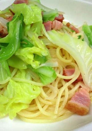 キャベツとベーコンのパスタ☆コンソメ風味-レシピのメイン写真