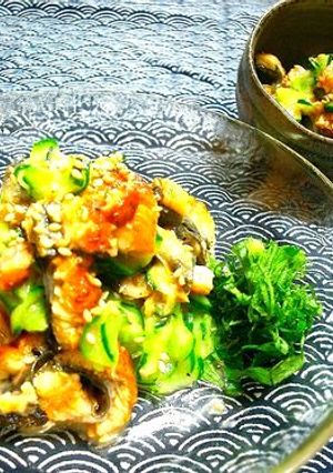 鰻ときゅうりの＊簡単変わり「うざく」＊-レシピのメイン写真