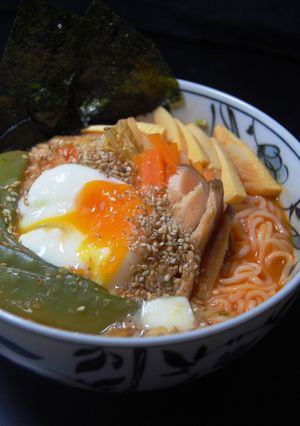 唄いながら♪にんじんラーメン♬♫-レシピのメイン写真