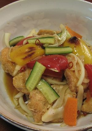 めんつゆで簡単!! 鶏肉の南蛮漬け-レシピのメイン写真