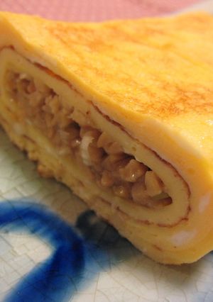 うちの定番！納豆入り出し巻き玉子-レシピのメイン写真