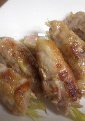 シャキシャキ♪みょうがのくるくる肉巻き☆-レシピのメイン写真