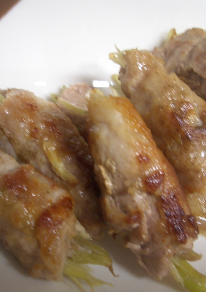 シャキシャキ♪みょうがのくるくる肉巻き☆-レシピのメイン写真