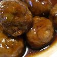 ふんわり肉団子のバルサミコ甘酢あんかけ
