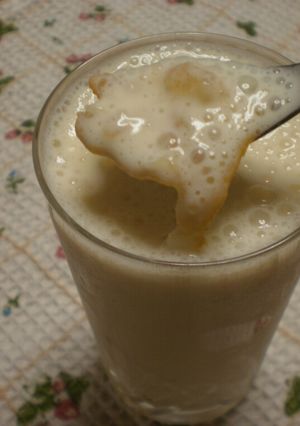 朝にぴったり♡柚茶豆乳ヨーグルトドリンク-レシピのメイン写真