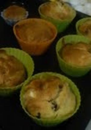 チーズとレーズンのマフィン-レシピのメイン写真