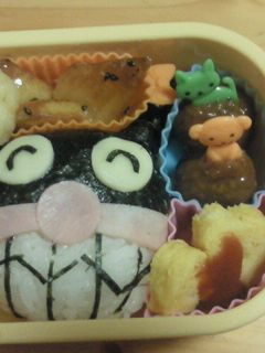 簡単キャラ弁 バイキンマン-レシピのメイン写真