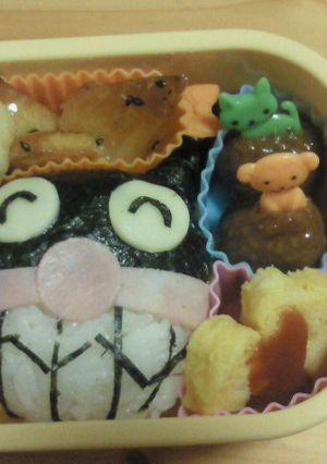 簡単キャラ弁　バイキンマン-レシピのメイン写真
