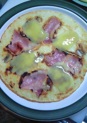 ベーコンとゴーダチーズのパンネクック-レシピのメイン写真