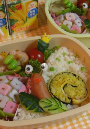 かたつむり弁当-レシピのメイン写真