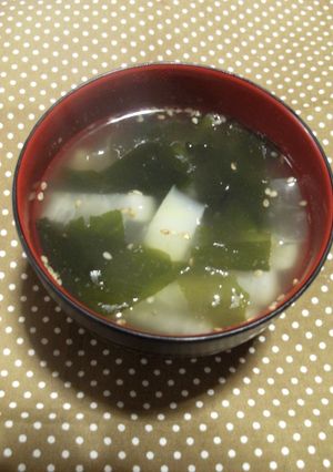 大根とわかめの中華風スープ-レシピのメイン写真
