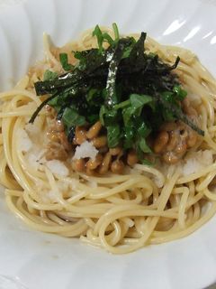 ☆簡単 納豆スパ-レシピのメイン写真
