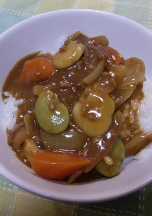 そらまめカレーライス＊-レシピのメイン写真