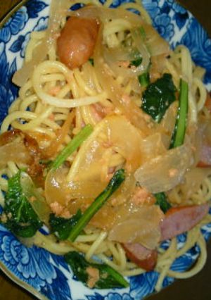 簡単和風パスタ-レシピのメイン写真