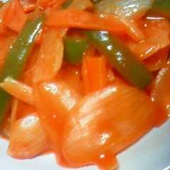 รูปของ *野菜たっぷり甘酢煮*