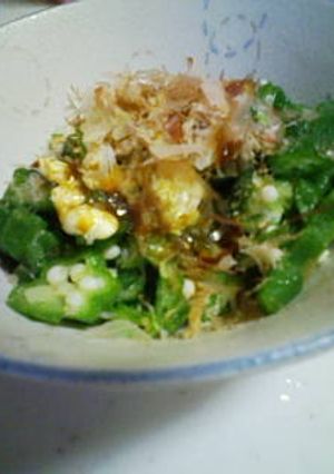 おくらのマヨポン和え♪ごま油風味-レシピのメイン写真