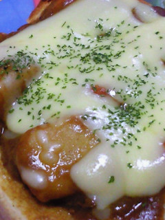 ☆カレーチーズトースト☆-レシピのメイン写真
