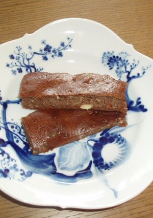 簡単豆腐バナナぶらうにー-レシピのメイン写真