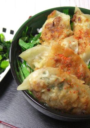 ✿残った餃子のしそ丼✿-レシピのメイン写真