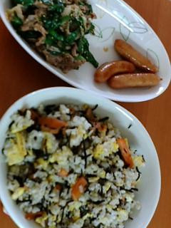 ひじきde炒飯-レシピのメイン写真