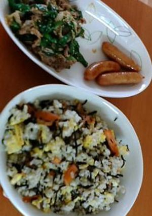 ひじきde炒飯-レシピのメイン写真