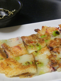 枝豆とたこのチジミ風-レシピのメイン写真
