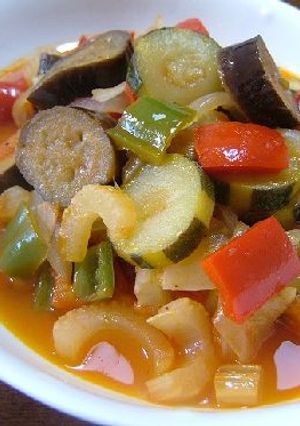野菜たっぷりラタトゥイユ-レシピのメイン写真