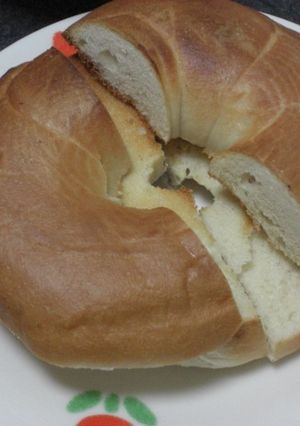 冷凍ベーグルをすぐ食べる方法-レシピのメイン写真