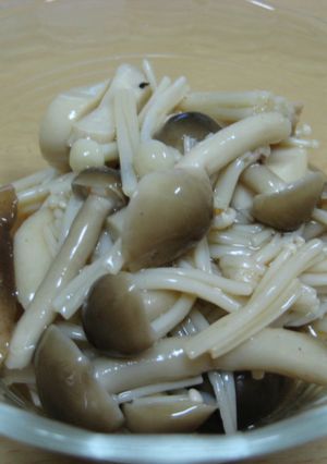 電子レンジで出来る！きのこのマリネ-レシピのメイン写真