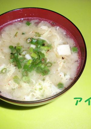 かき玉たぬき汁-レシピのメイン写真