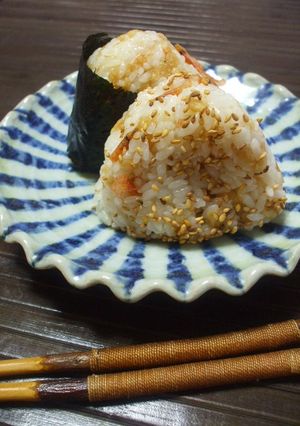 えび天むす風味なおにぎり-レシピのメイン写真