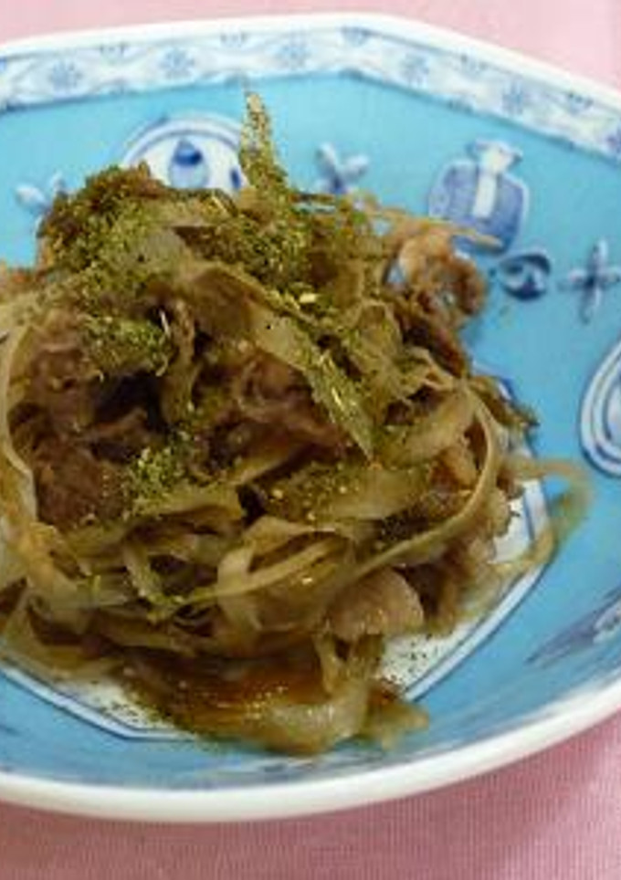 牛肉とごぼうの煮物-レシピのメイン写真