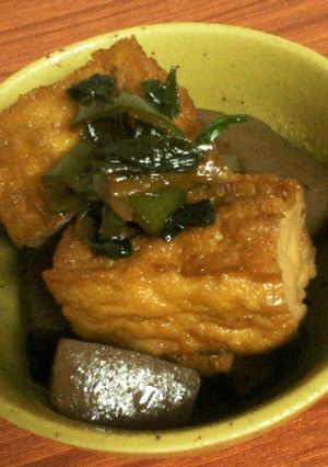 こんにゃくと厚揚げ★ヘルシー香味炒め-レシピのメイン写真