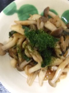 きのこと大葉のバター醤油炒め♪-レシピのメイン写真