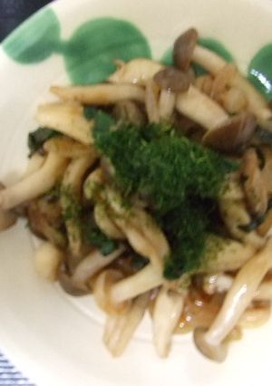 きのこと大葉のバター醤油炒め♪-レシピのメイン写真