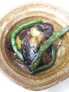 茄子といんげんの甘辛くたくた煮-レシピのメイン写真