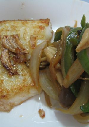 白身魚のガーリックバターソテー-レシピのメイン写真