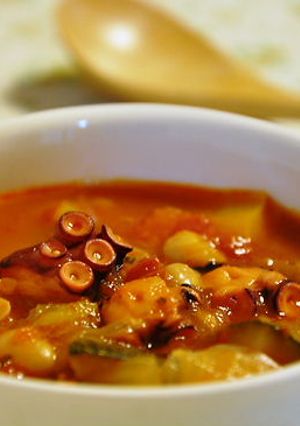 たこのトマト煮こみスープ-レシピのメイン写真