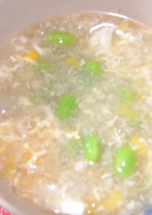 アメリカ モコブーママのあんで卵スープ-レシピのメイン写真