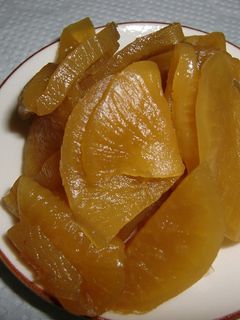 古漬けたくわんを使った 煮物-レシピのメイン写真